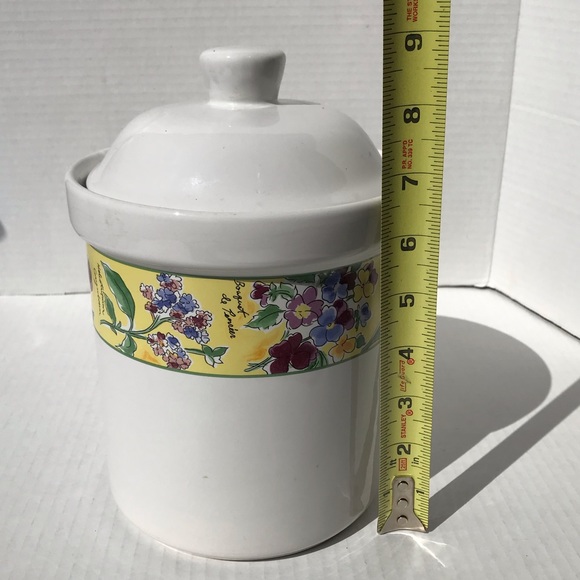 Set Of 2 Furio Home Ceramic “Crème Brûlée” Canisters - Picture 10 of 13